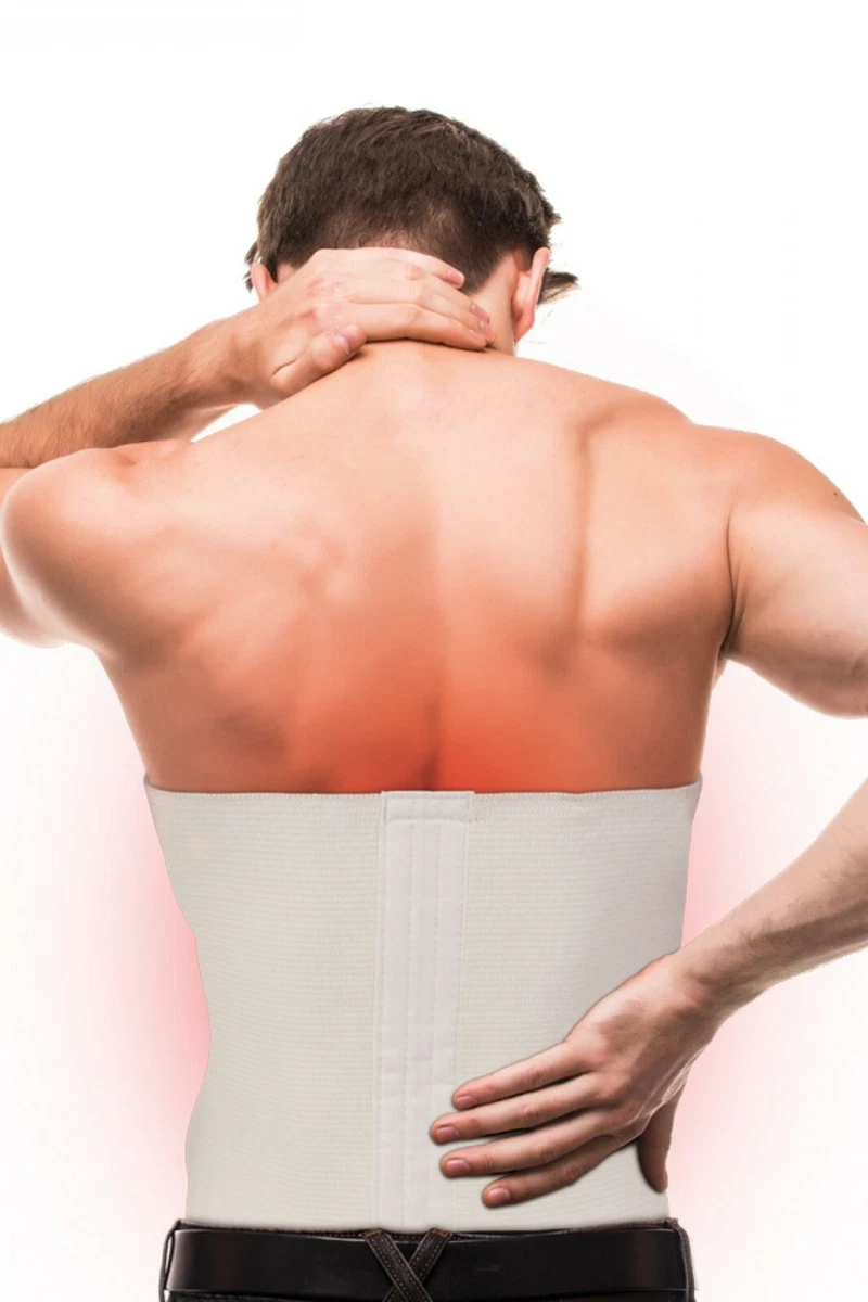 Corset for back clearance support