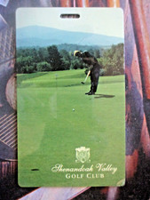vtg - PGA Golf Bag Tag - SHENANDOAH VALLEY GOLF CLUB gc - Front Royal VA