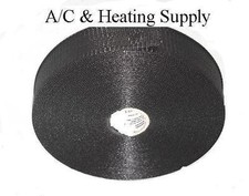 Qty:10 Black Nylon Duct Strap 1 3/4" X 300 Feet Webbing String