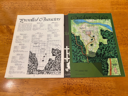 D&D B7 Rahasia - Dungeons & Dragons Module TSR 9115 - Picture 5 of 7