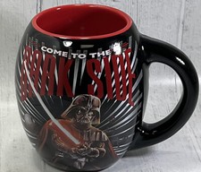 Star Wars Darth Vader Come to the Dark Side Oval Curved Mug  Ceramic Mug 18 Oz