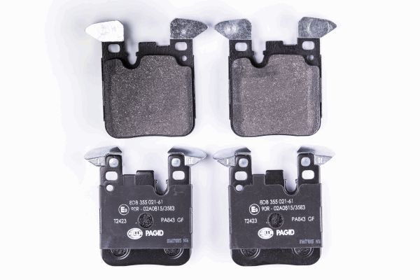 Hella 8DB 355 021-611 Bremsbelagsatz, Scheibenbremse FüR BMW-image