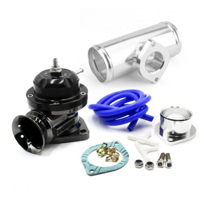 Turbo Blow off Valve Adjustable 25psi BOV Blow Dump + 2.5'' Flange Tube Pipe