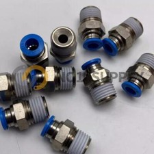 10PCS NEW FESTO QS-1/4-6 153003 Push in fitting QS