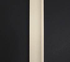 Custom Cut 1-1/2" wide Wood Slopped White Picture Frame Linen Liner