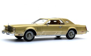 Automodello One24 1978 Lincoln Continental Mark V Jubilee Gold 1 24 24l020 Ebay