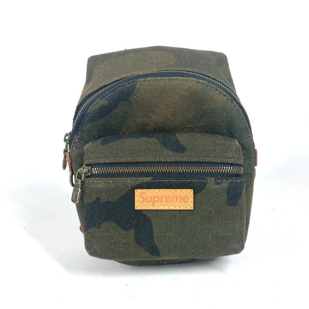 LOUIS VUITTON M44201 Supreme collaboration Apollo Backpack Nano Bag Charm