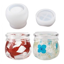 DIY Epoxy Resin Silicone Molds Cup Storage Box Mould Casting Making Craft Tool