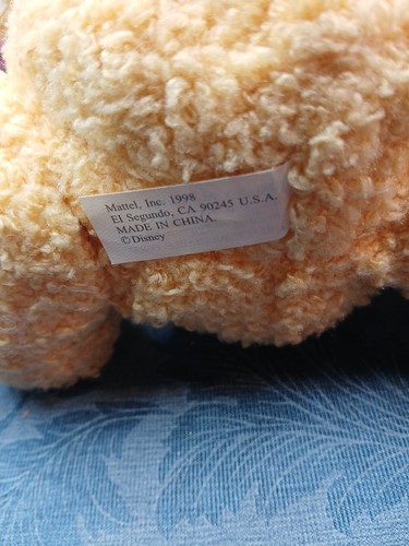Piglet & Winnie The Pooh ,Jointed Arms-legs Vintage 1998 Plush Disney - Picture 8 of 20