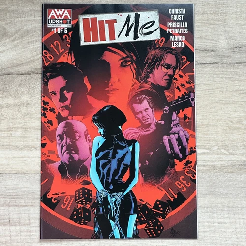 HIT ME #1 2022 CHRISTA FAUST MIKE DEODATO JR COVER B 1ST PRINTING AWA UPSHOT GGA