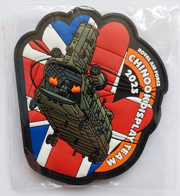 RAF Chinook Display Team 2023 Patch #Bladeslap