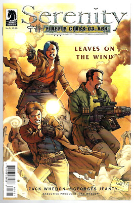SERENITY FIREFLY CLASS 03-K64 LEAVES ON THE WIND #5 JEANTY COVER DARK HORSE 2014
