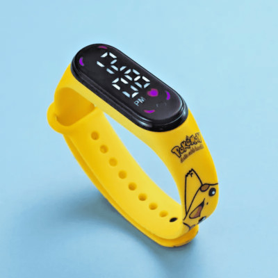 Pokemon Pikachu LED Watch With Silicone Band (Waterproof up to 5M)