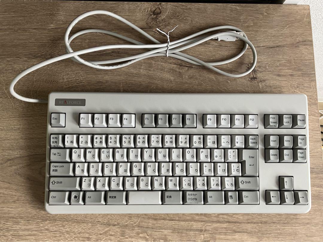 REALFORCE 87UB55 SE18T0 Topre 東プレ 美品】 REALFORCE 87UB55
