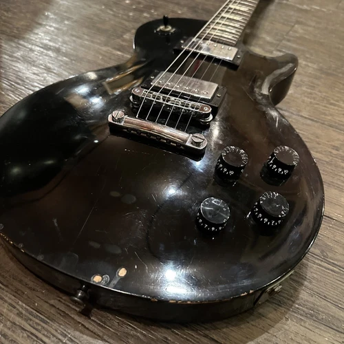 Gibson Les Paul Studio Black Made in USA 1995 Solid Body Electric Guitar MOD#
