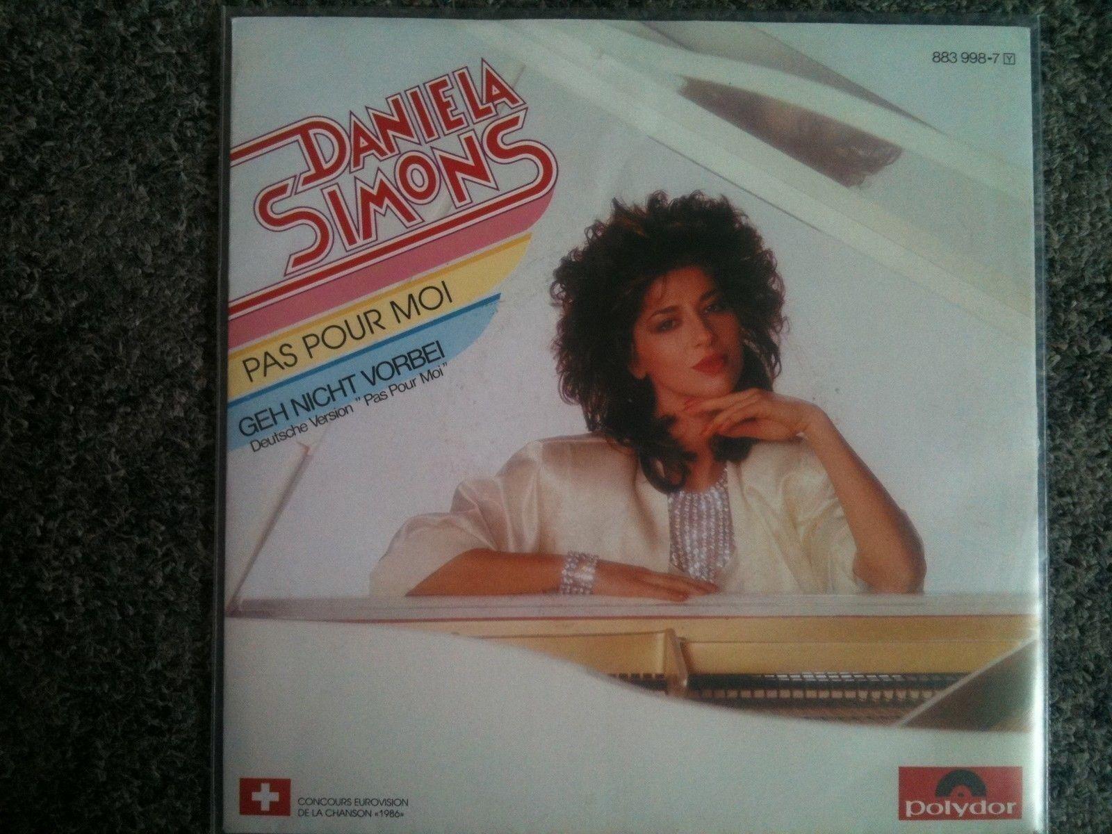 7"" Single Vinyl Daniela Simons - Geh nicht vorbei Eurovision