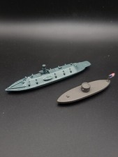 Lot USS Monitor et Merrimack Guerre en Mer