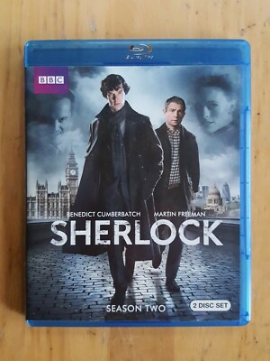 Sherlock: Season Two on Blu-Ray (2010, BBC) Region 1, NTSC. Series 2
