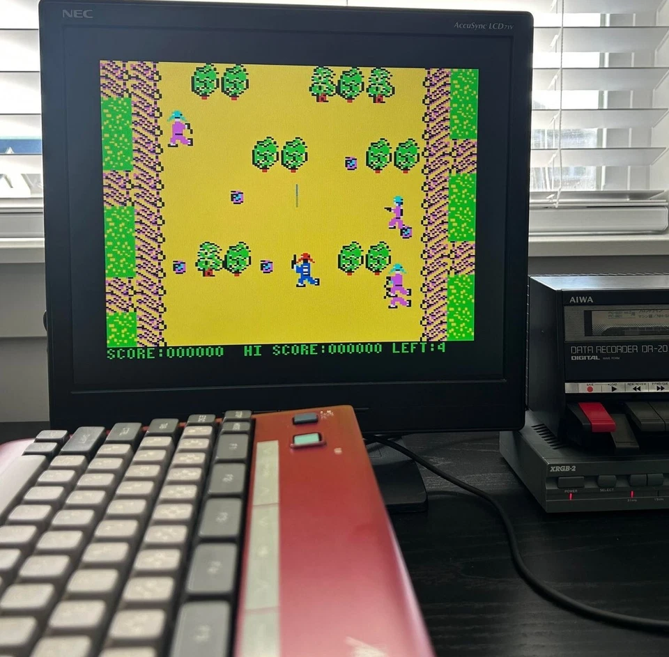 Front Line for NEC PC-6001 mkII PC-6601 Nidecom Carry Taito Soft Very Rare - Image 3 of 4