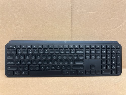 Logitech MX Keys Advanced Wireless Illuminated Low-profile Keyboard- USED - Picture 1 of 3