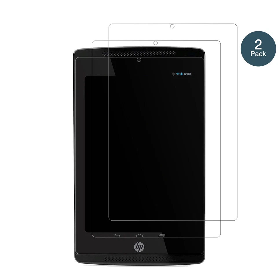 2x Schutzfolie für HP Slate 7 Extreme matt - Anti-Shock 9H Folie dipos Glass - Bild 2 von 4
