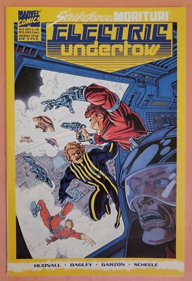 STRIKEFORCE: MORITURI - ELECTRIC UNDERTOW #1 ~ VF/NM 1989 MARVEL COMICS