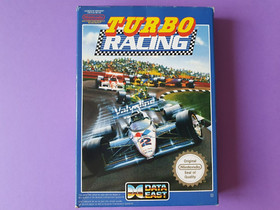 TURBO RACING / Nintendo NES PAL B FRA / Data East + Boitier de protection