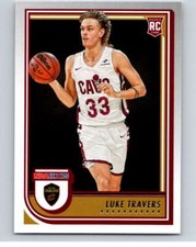 2022-23 Panini NBA Hoops #272 Luke Travers  RC Rookie Cleveland Cavaliers V85734