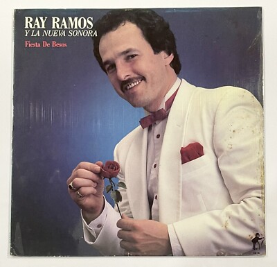 Ray Ramos Y La Nueva Sonora - Fiesta De Besos - Red Vinyl EX
