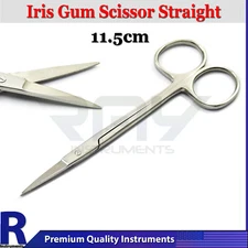 Dental Surgical Iris Gum Scissor Straight Medical Nursing Veterinary Tissue Lab