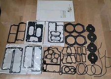 NEW OEM OMC Powerhead Gasket Set 388602 With 2 Head Gasket 318358