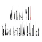 14 Sets Long Shaft Clock Replacement Hands Motor Kit Alarm Movement