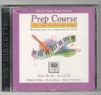 ALFRED'S BASIC PIANO LIBRARY PREP COURSE SOLO BOOK LEVEL D GENERAL MIDI DISK-NEW