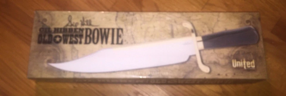 Gil Hibben United GH5013 20 «Old West Bowie фиксированное лезвие Bowie LTD нож новый в коробке читать - Изображение 2 из 4