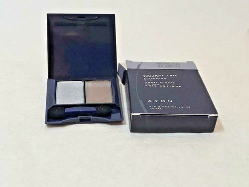 Avon Antique Chic Powder Eye Shadow ~ Refined Duo ~ Discont. | eBay