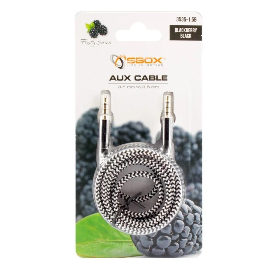 Thumbnail - Ic Intracom Sbox 3,5 Mm Stereo-audioklinkenkabel Schwarz - 534936