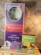 American Girl Doll Truly Me #90 Street Chic Empty Box And Book
