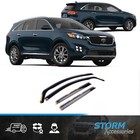 STX WIND DEFLECTORS - VISORS - 4PC - INTERNAL FIT- TINTED FOR KIA SORENTO 2016+