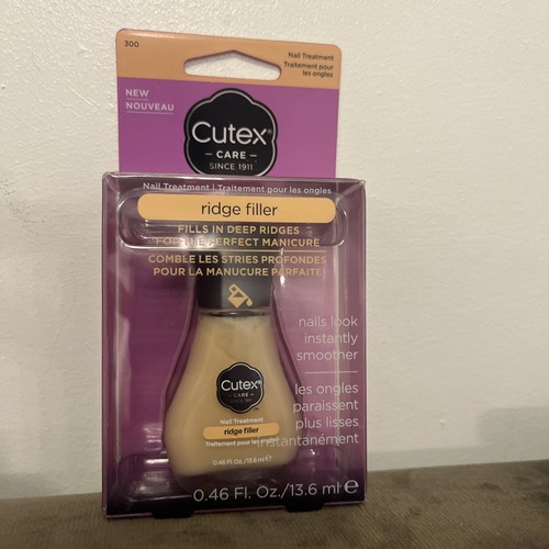 Cutex Firstfüller Nagelbehandlung füllt tiefe Grate - Brandneu mit Karton