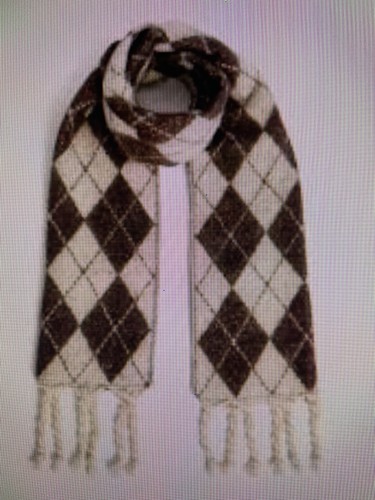 Brand New Brushed Colour Block Tassel Scarf - Picture 14 of 19