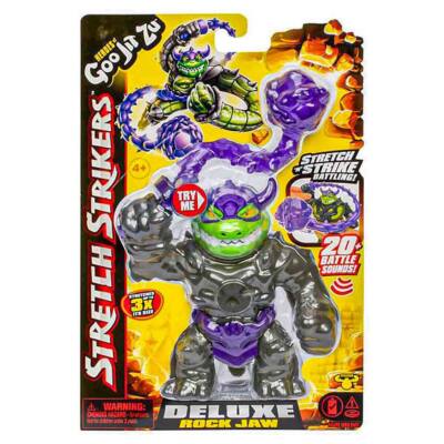 Heroes of Goo Jit Zu Stretch Strikers Deluxe Hero Pack Rockjaw Actionfigur Spielzeug