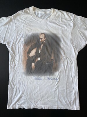Vintage 1990 Phil Collins But Seriously Concert Tour T-Shirt