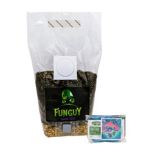 All-in-One Mushroom Growing Kit Sterile Grow Bag Rye Grain Dung Loving Substrate