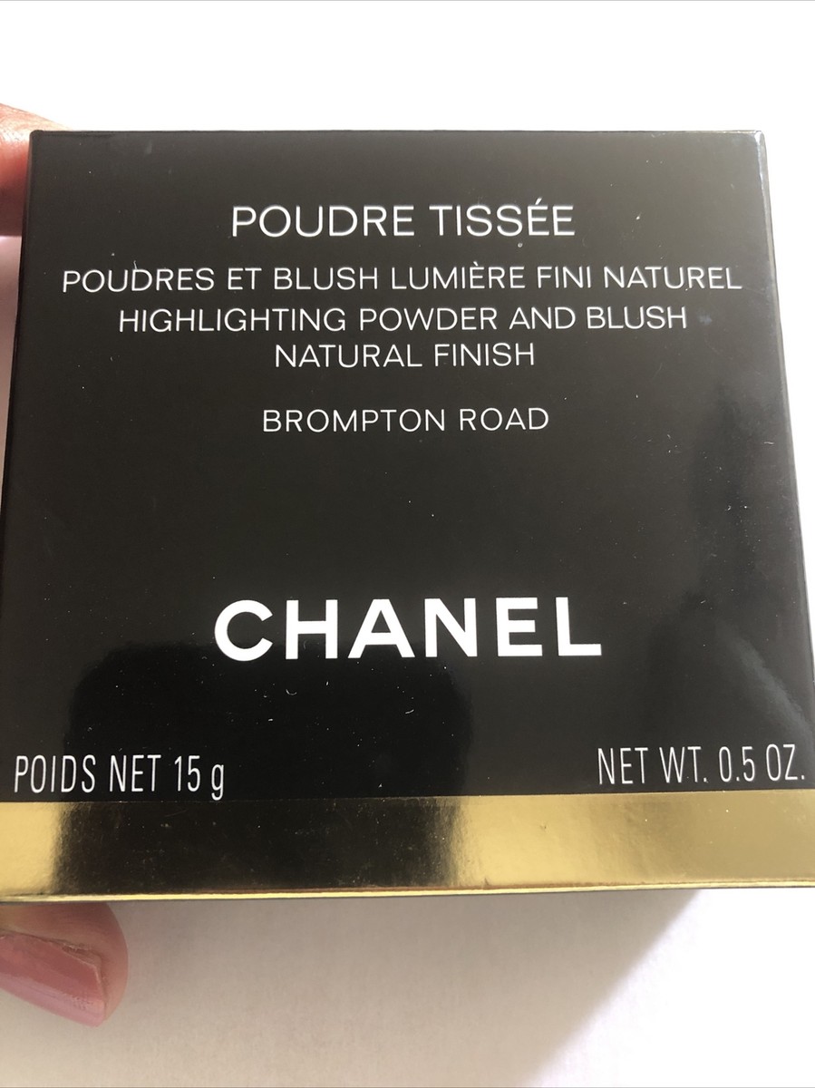 Chanel Poudre Tissee Highlighting Powder and Blush BROMPTON ROAD