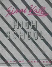 SIMI VALLEY H.S. SIMI VALLEY CA. 1990-91 ORIGINAL HIGH SCHOOL HANDBOOK
