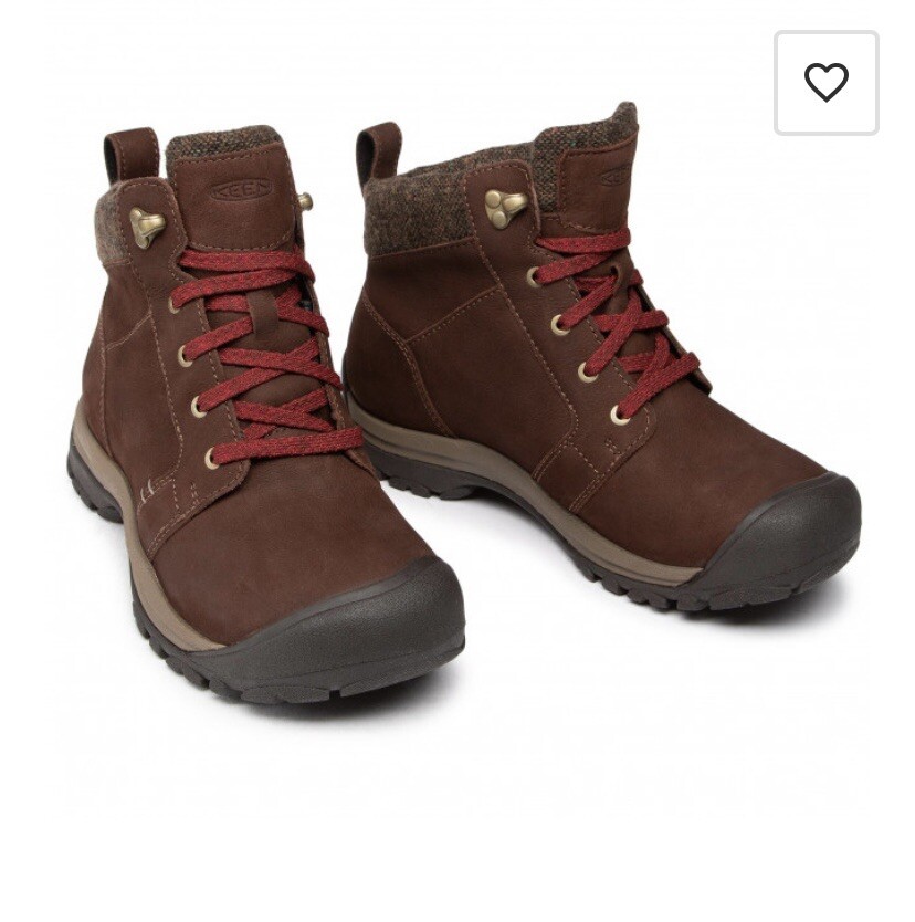 Stivali donna Keen Kaci II invernali media impermeabili taglia 9 5 castagno mensa