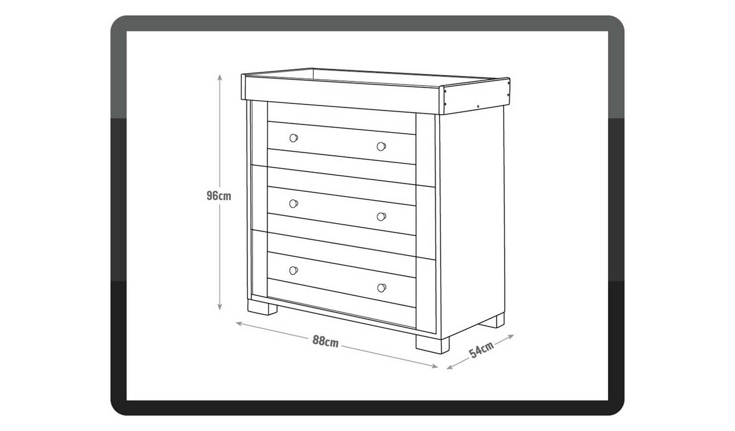 mamas and papas harrow set white
