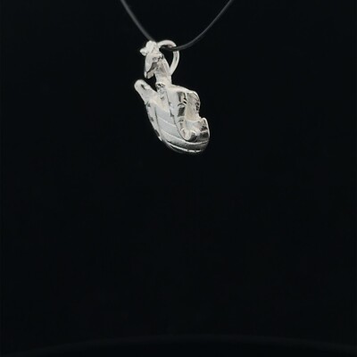 925 Sterling Silber Anhänger Charm Arche