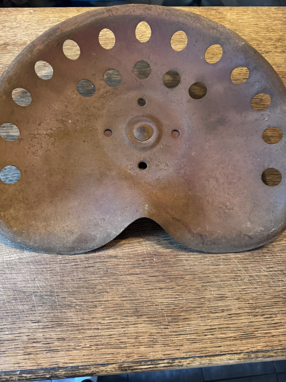 Vintage Metal Tractor Seat eBay