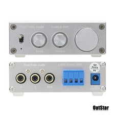12070 Dual 80W Output Digital Class D Power Amplifier MA12070 with Treble/Bass